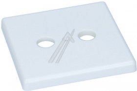 Astro Surface Mounting Box Aerial S. - Guz 400 Deckel Fur 2-loch Dose, Reinweiß, 80 X 80 Mm