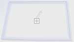Freezer Door Seal - 1044550 Door Gasket [Amica]