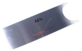 Electrolux Aeg Detergent Dispenser Cover - Insert,headband, Suitable For Aeg