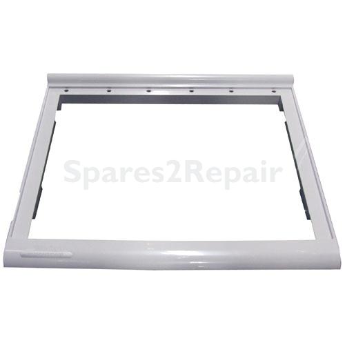 Housing Frame - C00195483 481241828359 Refrigerator Lower Drawer Cover [Whirlpool Indesit]