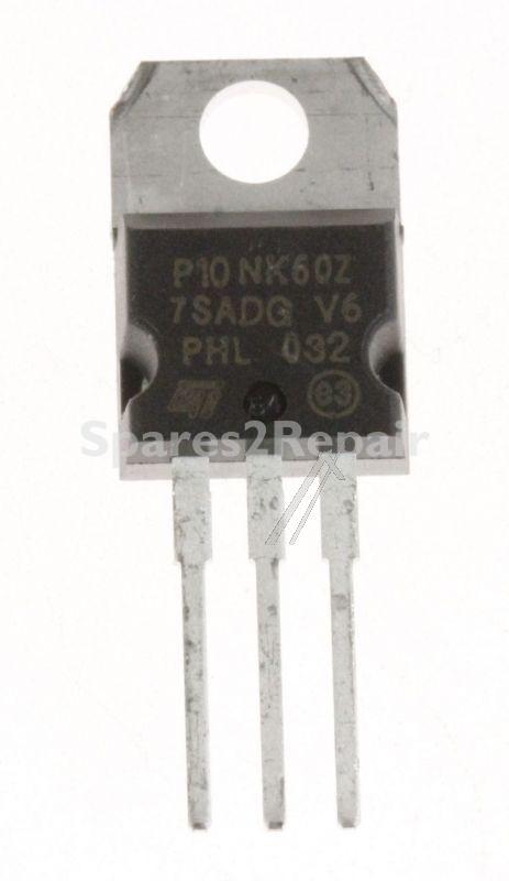 Stmicroelectronics Field Effect Transistor - P10nk60z N-channel Mosfet, 10a 600v To-220