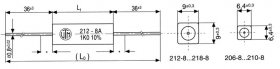 Vitrohm 5w-wire Resistor Axial - 0,47r-5w Resistor