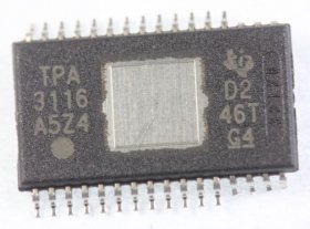 Texas Instruments Ic - Tpa3116 Tpa3116d2dad Ic Audio Amplifier Smd Htssop-32