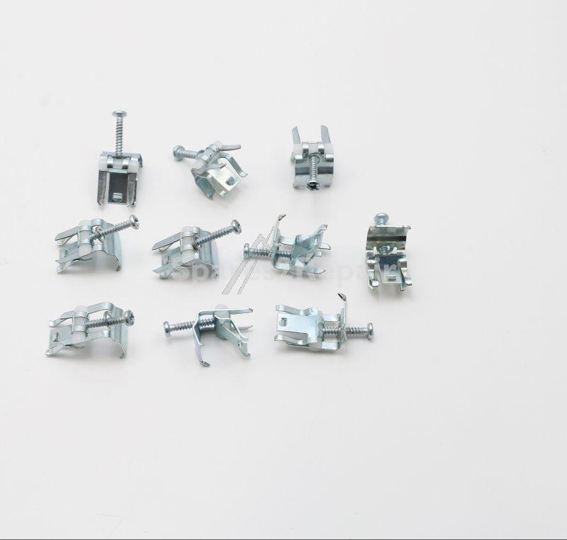 Kuppersbusch Teka Fixing Bow - Kit D Installation Pour Les Éviers K-101 Inset Sinkr (x 10)