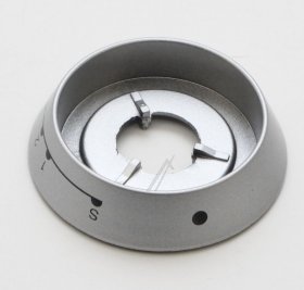 Timer Button - C00279161 488000279161 Knob Bezel Main Oven Silver [Whirlpool Indesit]