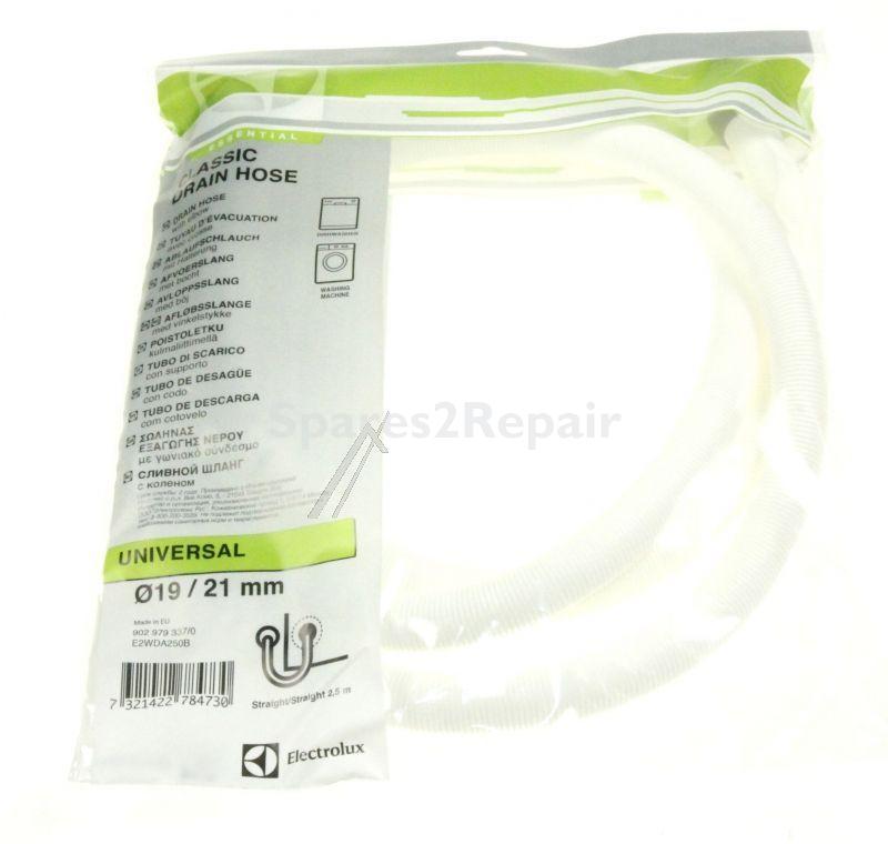 Outlet Pipe - E2wda250b 9029793370 Drain Hose Classic 2 5m [Electrolux Aeg]