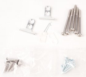 Compatible Mounting Parts - Installation Kit For Furniture Door Alternative For Bosch-siemens