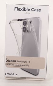 Mobilize Leather Bag Gsm - 24572 Mobilize Gelly Case Xiaomi Pocophone F1 Clear