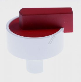 Bertazzoni Button - 4010567 Electric Knob White+red