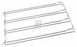 Smeg Grid - 848591110 Oven Guide Frame Right