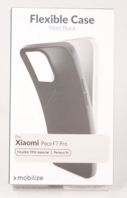 Mobilize Leather Bag Gsm - 80902 Mobilize Rubber Gelly Case Xiaomi Poco F7 Pro Matte Black