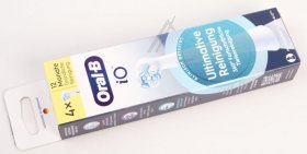 Braun Tooth Brush - 80849385 Oral-b Io Ultimate Clean Replacement Brush Heads 4-pack White