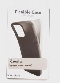 Mobilize Leather Bag Gsm - 80236 Mobilize Rubber Gelly Case Xiaomi 15 Matte Black