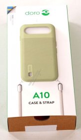 Doro Leather Bag Gsm - 380274 Doro Tpu Case-strap Green For Aurora A1x