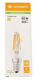 Osram E14 Led Spot - Ac70182 Led Classic B 60 Filament P 5 9w 827 Clear E14