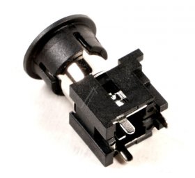 Vestel Phone Sockets - 30094257 Socket Rca 1p Black Upper Part V1 Rohs