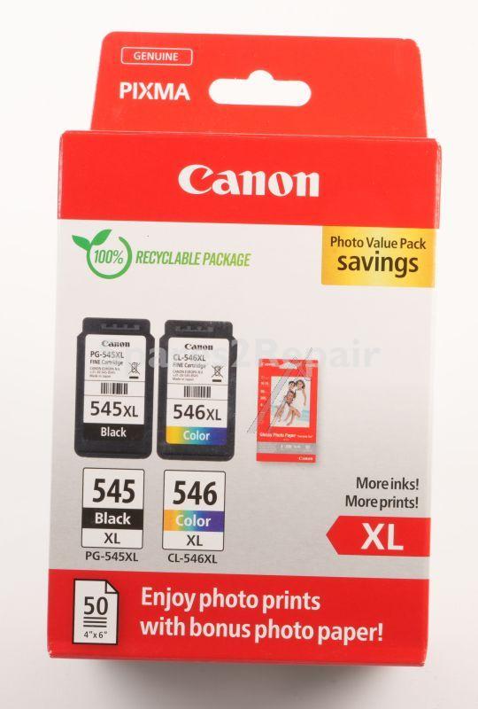Canon Cartridge - 8286b011 Canon 8286b011 - Canon Pg-545xl-cl-546xl Bk c m y Ink