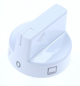 Control Knobs - 140198879045 Knob Thermostat White 0-8 To [Electrolux Aeg]