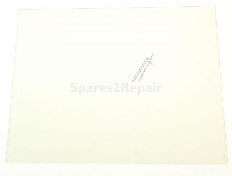 Glass Plate For Oven - C00285538 488000285538 Third Door Glass F60 Luce2010 [Whirlpool Indesit]