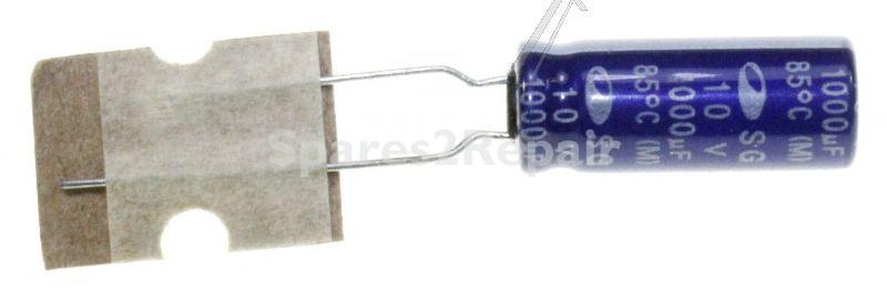 Samsung Electrolytic - 2401-003578 Aluminum Electrolytic Capacitor 1000µf 20% 10v Gp Tp 8x20mm