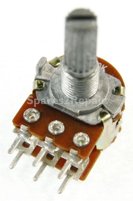 Bourns Stereo Carbon Pot Linear - 20k-0,125w Stereo Linear Potentiometer 6mm Ø