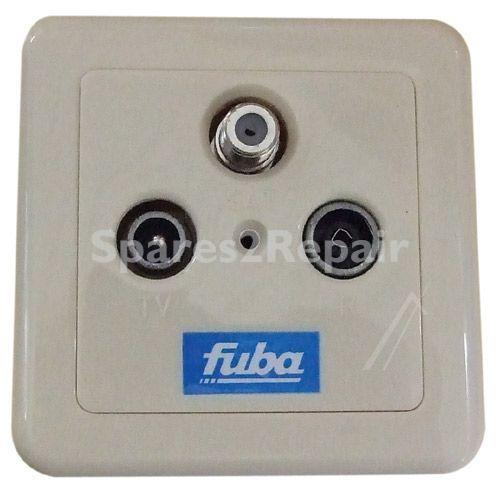Fuba Aerial Outlet Sockets - Gad 310 Dc Gad 310 Dc Sat Outlet Socket