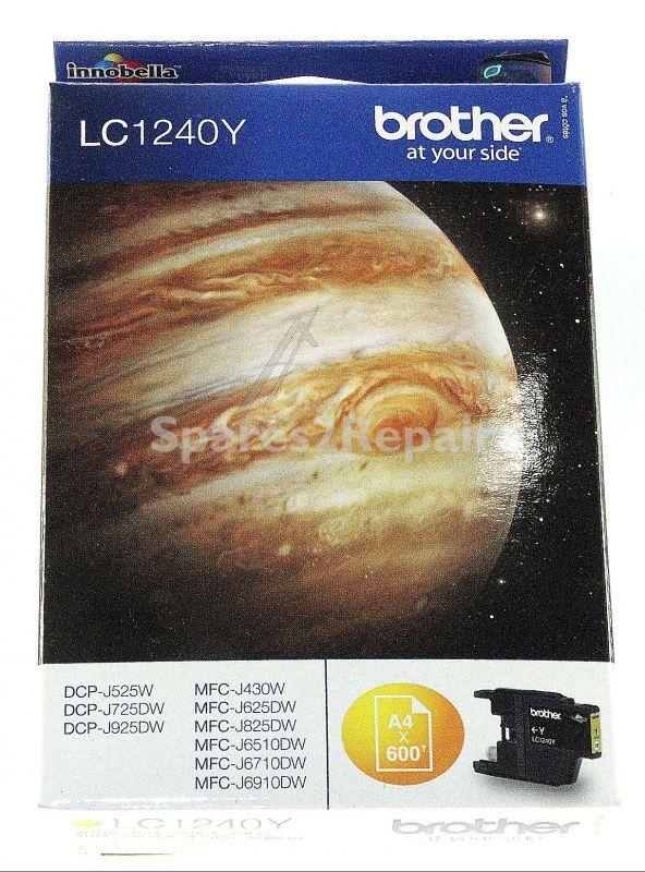 Brother Cartridge - Lc1240y Ink Cartridge Yellow