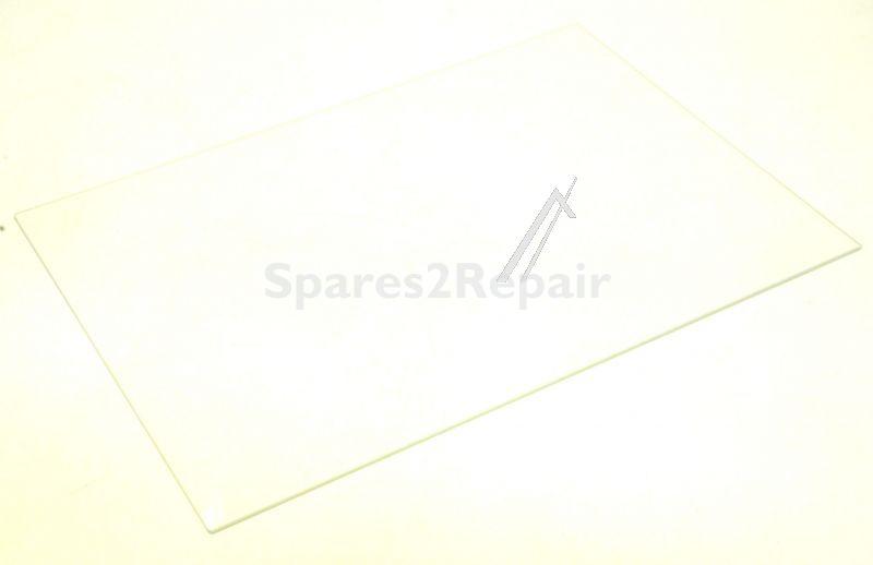 Glass Plate For Oven - C00132803 482000029249 Glass 378x265 [Whirlpool Indesit]