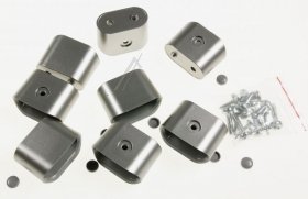 Door Hinges - 4936748800 C00930154 Door Left Mounting Kit [Arcelik]