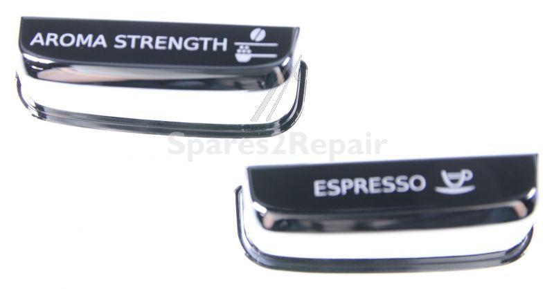 Saeco Button - 421944043762 Left Button V2 S-scr Smrg