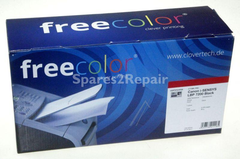 Freecolor Toner Cartridge - C718k-frc K15132f7 Toner Cartridge Black 3 4k