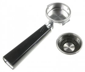 Filter Holder - At4056035810 Filter Holder Unit+adapter Powder-pad Black [Delonghi]