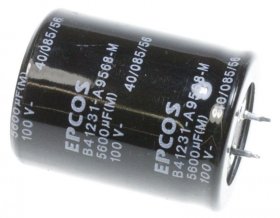Epcos 100v Radial Electrolytic 85 De - 5600uf-100v Capacitor Aluminium 85° 35x45mm -rohs-