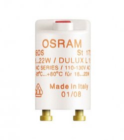 Osram Starter - St 172 Safety Deos Starter FÜr Beleuchtung 18-22w 220-240 V