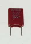Wima Mks2 Pulse Capacitor - 0,22uf-100v Mks2-capacitor Rm=5,0mm