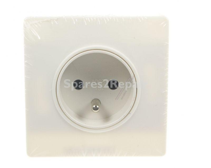 Flush Mounting Socket - Prise 2 Poles+terre 16a