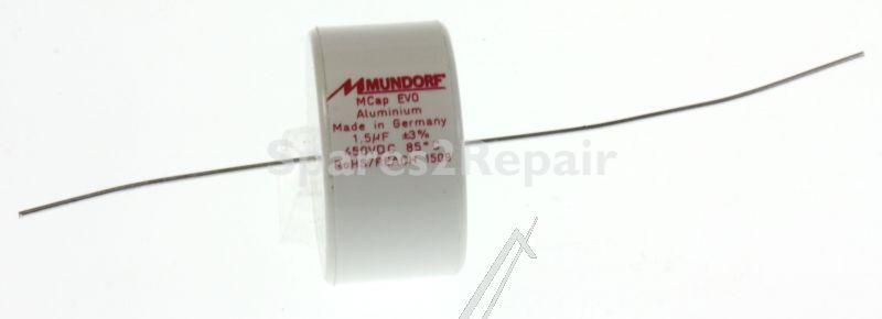 Mundorf Foil Capacitor - 1,5uf-450v Audio Filmcap. Axial 85° 30x16mm
