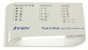 Whirlpool Detergent Dispenser Cover - C00516019 488000516019 Handle Drawer Inx-symb-sport-print