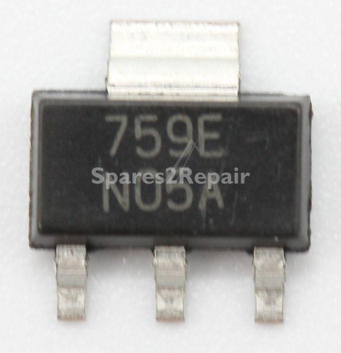 Texas Instruments Fixed Voltage Reg. Pos. - N05a Lm1117mpx-3 3-nopb Voltage Regulator Ldo +3 3v-0 8a Smd Sot-223