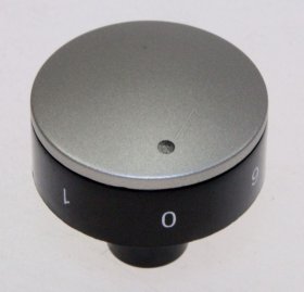 Button - C00144633 482000029932 Knob For Electric Rings Bk Schol [Whirlpool Indesit]