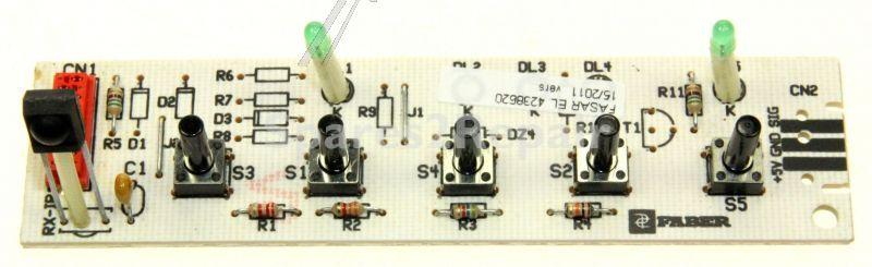 Kuppersbusch Switch Unit - 538147 Pcb With 5 X Key 538098