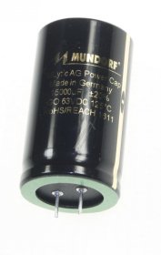Mundorf 63v Radial Electrolytic 125 De - 15000uf-63v Audio Elcap Radial 125° 35x60mm Snap-in