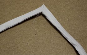 Home Tech Refrigerator Door Seal - 1 21 00 0001911 Gasket Ref White
