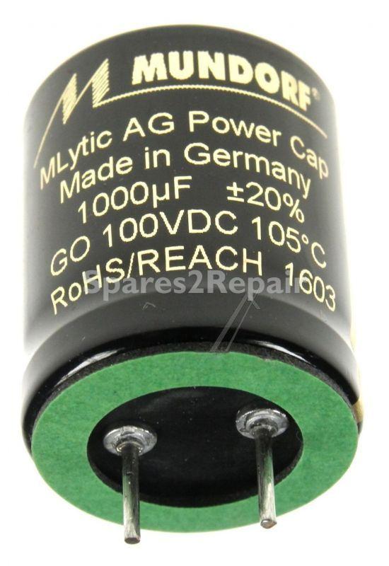 Mundorf 100v Radial Electrolytic 105 D - 1000uf-100v Audio Elcap Radial 105° 25x30mm Snap-in