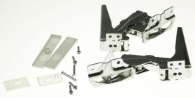 Door Hinges For Fridges - C00636779 488000636779 Door Hinges Kit 2pcs [Whirlpool Indesit]