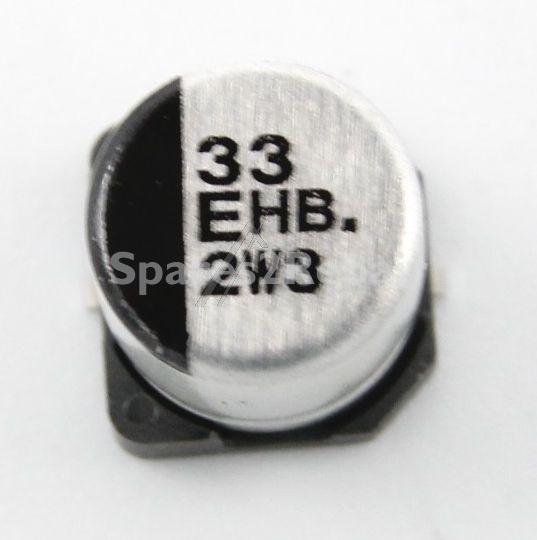 Panasonic Electrolytic - Eeehb1e330p Aluminum Electrolytic Capacitor 33µf 25v 20% Smd