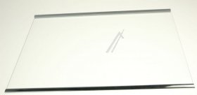 Home Tech Shelf Assembly - 1 67 00 2000193 Refrigerator Glass Shelf With Chrome Foil Schaub-lorenz Brand