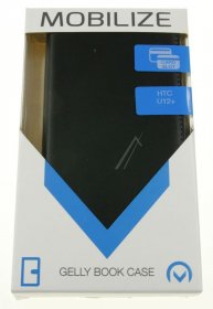 Mobilize Leather Bag Gsm - 24349 Mobilize Classic Gelly Wallet Book Case Htc U12+ Black