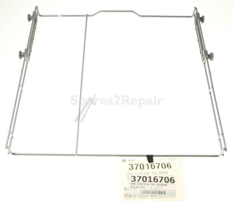 Perforated Rail - 37016706 3 basket Framework Wire Apparatus-r7452 [Vestel]
