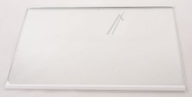 Home Tech Shelf Assembly - 1 67 00 2000146 Refrigerator Glass Shelf Schaub-lorenz Serigraphic New With Chrome Foil